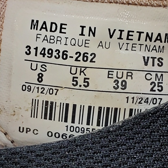 Nike Flats Mary Jane Brown Pink - Picture 7 of 7